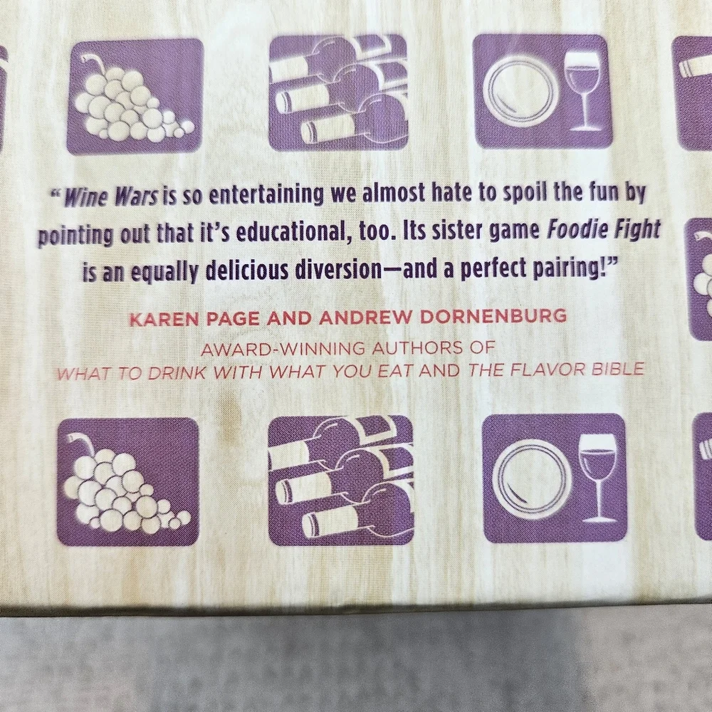 Wine Wars Trivia Game Card Game - Picture 3 of 16